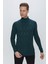 Tr 852 Slim Fit Zümrüt Yeşil Klasik Triko 1
