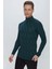 Tr 852 Slim Fit Zümrüt Yeşil Klasik Triko 3