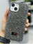 Iphone 13 - 14 ve 15 Uyumlu Elmastasarımlı Taşlı Işıltılı Parlak Pırlanta Silikon Kılıf 1
