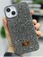Iphone 13 - 14 ve 15 Uyumlu Elmastasarımlı Taşlı Işıltılı Parlak Pırlanta Silikon Kılıf 2