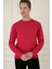 Tr 875 Slim Fit Kırmızı Klasik Triko 2