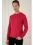 Tr 875 Slim Fit Kırmızı Klasik Triko 3