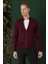 Tr 860 Slim Fit Bordo Klasik Triko 1