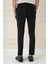 Comfort Fit Beli Lastikli Esnek Casuel Siyah Pantolon P 1173 5