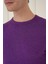 Tr 875 Slim Fit Mor Klasik Triko 5