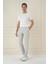 Comfort Fit Gofre Dokulu Beli Lastikli Pileli Taş Jogger Pantolon P 1174 2