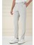 Comfort Fit Gofre Dokulu Beli Lastikli Pileli Taş Jogger Pantolon P 1174 3