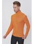 Tr 850 Slim Fit Oranj Klasik Triko 4