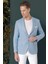 C 660 Slim Fit Mavi Spor Ceket 3