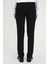 Comfort Fit Beli Lastikli Esnek Siyah Pantolon P 1169 5