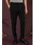 P 1131 Slim Fit Siyah Spor Pantolon 2