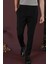 P 1131 Slim Fit Siyah Spor Pantolon 3