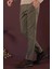P 1130 Slim Fit Bej Spor Pantolon 4