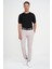 Slim Fit Yan Cepli Esnek Düz Koyu Vizon Pamuk Pantolon P 1197 1