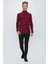 Tr 852 Slim Fit Bordo Klasik Triko 5