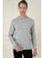 Tr 875 Slim Fit Gri Klasik Triko 3