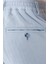 Comfort Fit Beli Lastikli Balıksırtı Dokuma Casuel Mavi Pantolon P 1155 4
