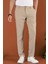 P 1118 Slim Fit Bej Spor Pantolon 3