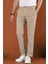 P 1118 Slim Fit Bej Spor Pantolon 4
