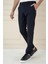 Comfort Fit Beli Lastikli Esnek Casuel Lacivert Pantolon P 1173 3