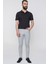 P 1087 Slim Fit Gri Spor Pantolon 2