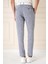 Comfort Fit Beli Lastikli Pileli Keten Casuel Lacivert Pantolon P 1145 5
