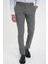 Comfort Fit Beli Lastikli Yandan Tokalı Esnek Açık Gri Jogger Pantolon P 1178 3