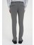Comfort Fit Beli Lastikli Yandan Tokalı Esnek Açık Gri Jogger Pantolon P 1178 5