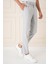Comfort Fit Çift Pileli Dokulu Esnek Pamuk Gri Mavi Pantolon P 1158 4