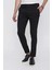 P 1096 Slim Fit Siyah Spor Pantolon 2