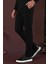 P 1130 Slim Fit Siyah Spor Pantolon 5
