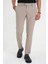 Comfort Fit Beli Lastikli Esnek Vizon Spor Pantolon P 1189 2