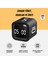 GT-1 Pomodoro Zamanlayıcı Küp | Flip Timer | Öğrenci Ders Çalışma Saati, Geri Sayım, Mutfak Kronometresi - Siyah 1