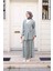 Kadın Tesettür Takım 2'li Kimono & Pantolon Takımı 1