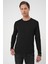 Ts 887 Slim Fit Siyah T-Shirt 2