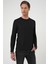 Ts 887 Slim Fit Siyah T-Shirt 3