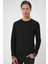 Ts 887 Slim Fit Siyah T-Shirt 4