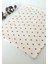 Kırmızı Kalpli %100 Pamuklu 80X90 cm Tek Kat Bebek Battaniye 3