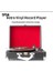 Taşınabilir Çantalı Retro Bluetooth Hoparlörlü Pikap Radyo Ses Kayıt USB Mp3 33/45/78 Plak Çalar 2