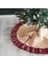Yılbaşı Çam Ağacı Örtüsü, Dokuma Ekose 60 cm 2