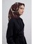 Geometrik Desenli Saf Ipek Twill Eşarp 9441D 04 1
