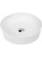 Ultra Yuvarlak Beyaz Deliksiz Lavabo 45 Cm UL145 4