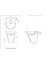Turavıt İglo Beyaz Delikli Monoblok Lavabo 44 Cm IGL5910 6