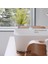 Ultra Kare Beyaz Deliksiz Lavabo 40 Cm UL040 3