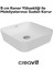 Ultra Kare Beyaz Deliksiz Lavabo 40 Cm UL040 4