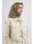 Etnik Desen Saf Ipek Twill Eşarp 9416D 80 1