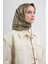 Etnik Desen Saf Ipek Twill Eşarp 9416D 80 2