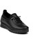 Kadın Siyah Ortopedik Anne Ayakkabısı - Rahat Kaymaz Taban, Bağcıklı Günlük Yürüyüş Ayakkabısı 3