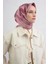 Geometrik Desenli Saf Ipek Twill Eşarp 9413D 06 2