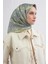 Etnik Desen Saf Ipek Twill Eşarp 9421D 83 1